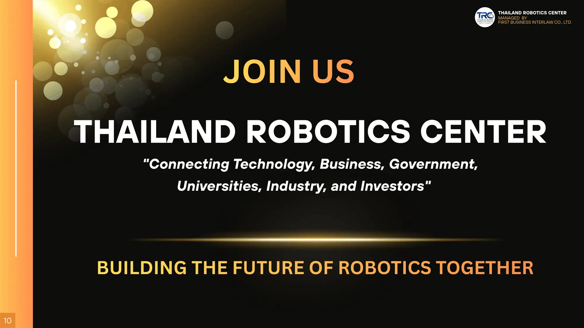 thailand robotics center trc join us building the future