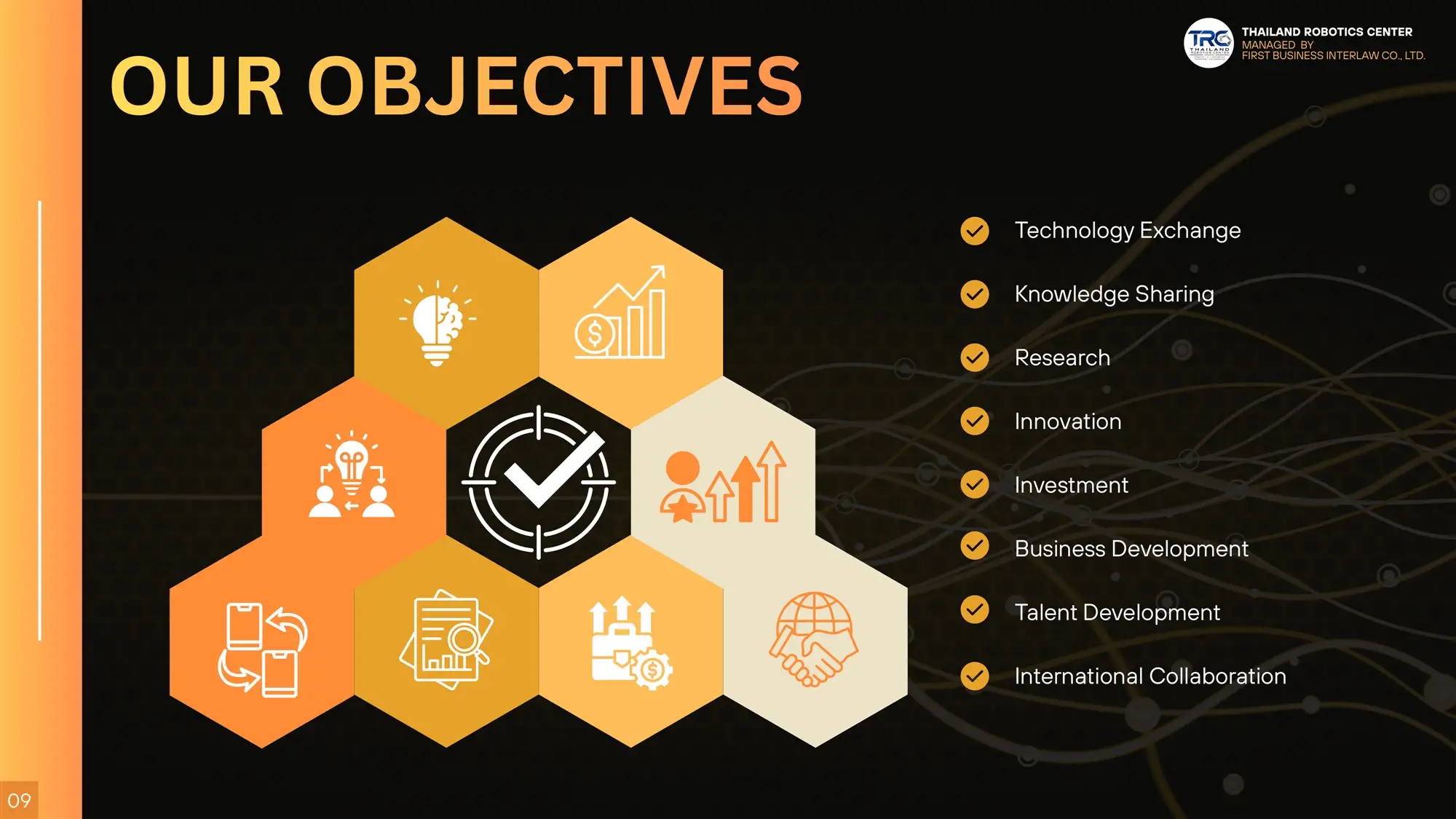 trc objectives technology exchange knowledge sharing research innovation